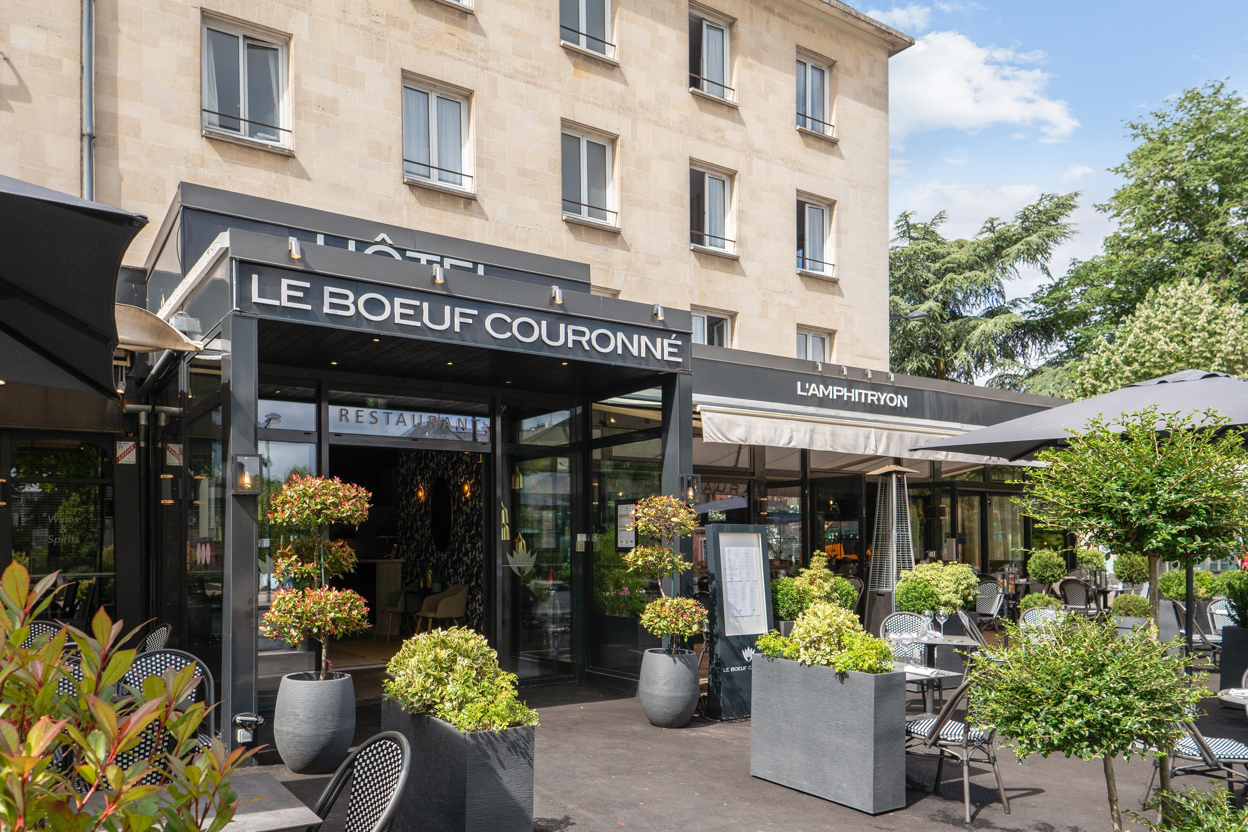 Le Boeuf Couronne - Hotel & Restaurant Chartres- Logis Hotels Exterior foto